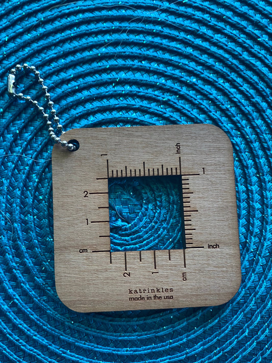 1" Gauge Swatch Tool - Katrinkles